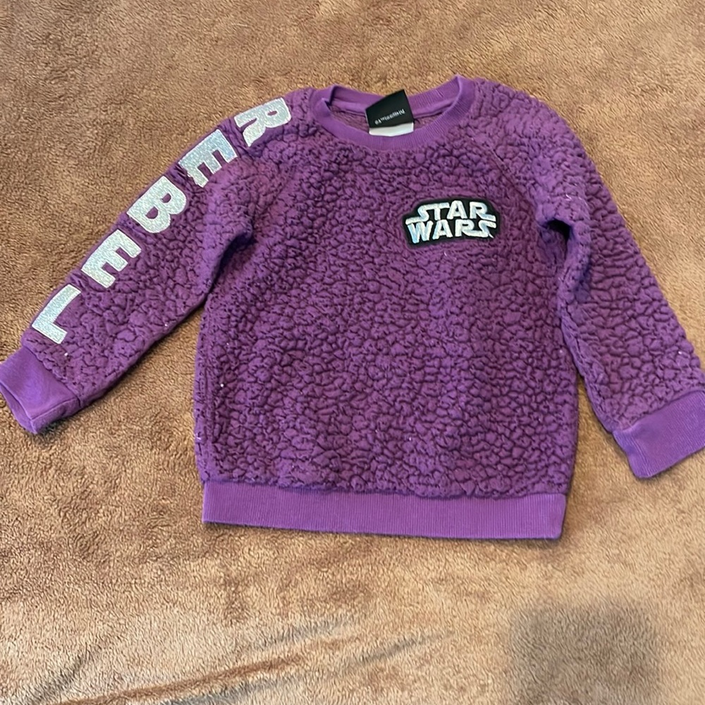 Star Wars 3T Purple Rebel Sweatshirt
